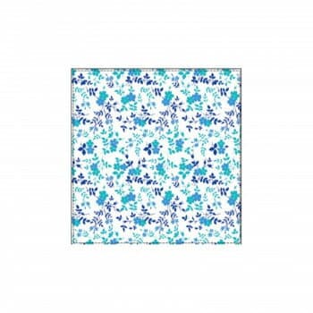 フレンズヒル　トップクロス　プリズムフラワー　ブルーQS-259-02