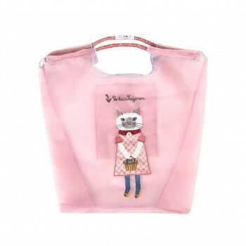 クスグルジャパン パーラーすずらん堂 パラコードバッグ すずらんさん柄 ピンク 25-8144