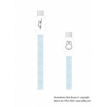 ミッフィー PD60W対応 USB2.0 Type-Cケーブル ひょっこり MF-473A