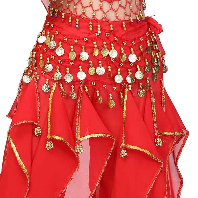 ダンス ウエストチェーン ヒップスカーフ ベリーダンス アクセサリー パフォーマンス 競技会 華やか 発表会 レディース