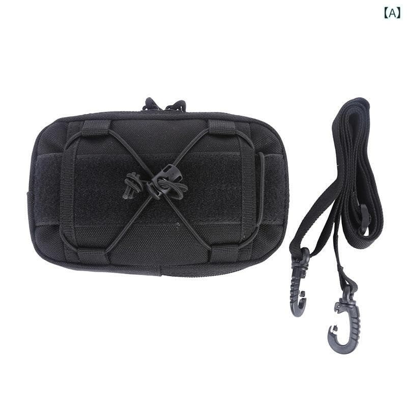 ウエストポーチ ユニセックス 小型 多機能 防水 ナイロン ミリタリー迷彩 ボディポーチ アウトドア スポーツ 登山 キャンプ Molleシステム スマホケース コインケース コンパクト 収納