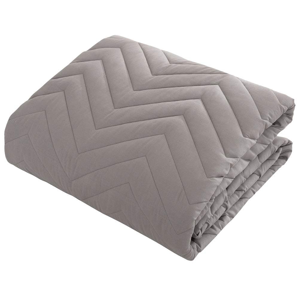 敷パッド セミダブル オールシーズン快適 ベッドパッド 防ダニ 抗菌防臭 吸汗 速乾 ゴムバンド付き 洗える ホテル仕様 120x205cm グ