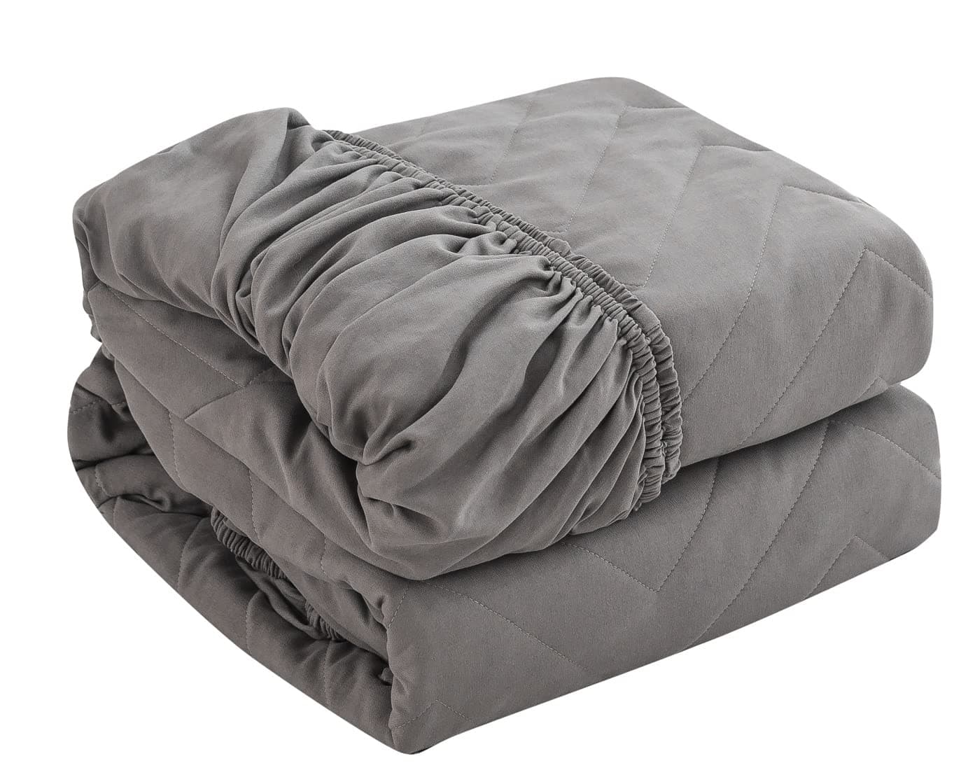 パッド一体型ボックスシーツ シングル 100x200x30cm 薄型 敷きパッド オールシーズン快適 ベッドパッド 防ダニ 抗菌防臭 吸汗 速乾