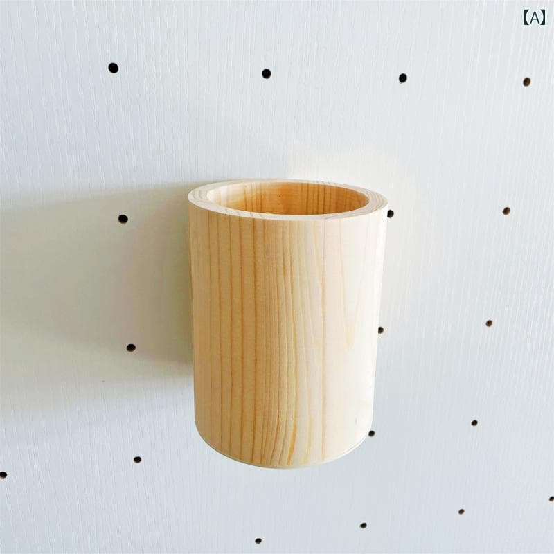 ペグ ボード 収納 便利 無垢材の 穴あき ボード 玄関 壁掛け ラック 4 mmの小 穴 付き アクセサリー 間仕切り 壁