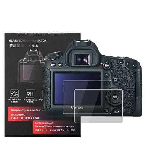 CANON PowerShot G15 / G16 / S100 保護フィルム 液晶保護 硬度9H 高透過率 耐指紋 気泡無し 強化ガラス 厚さ0.25mm 2枚セット クロス付き (PowerShot G15 / G16 / S100 保護フィルム 液晶保護 )