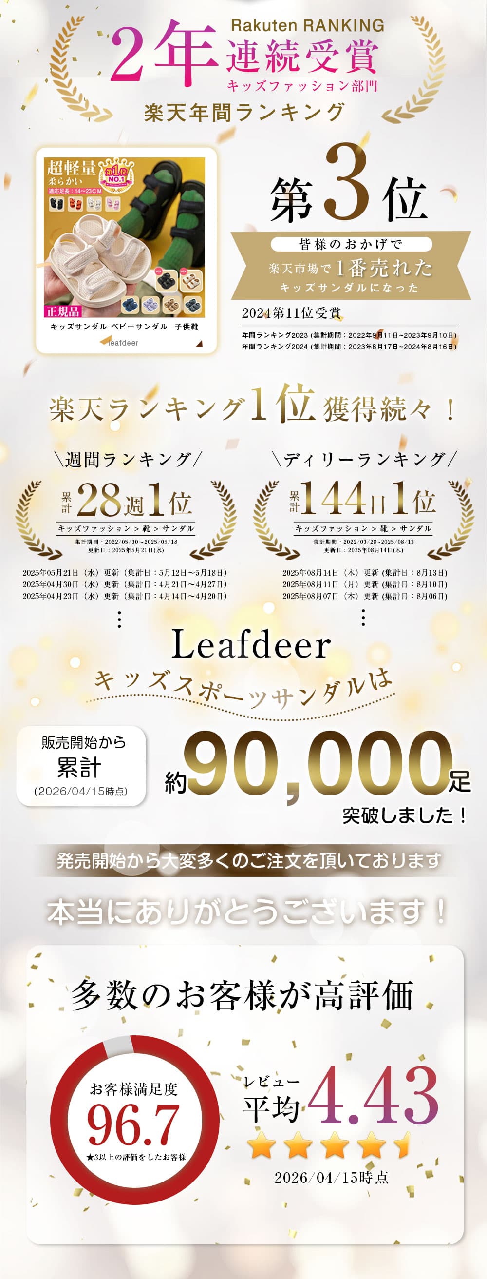 ★1,561円～30％OFFクーポン★ ＜数年連続で売上No.1＞【つま先ありタイプあり】キッズサンダル ベビーサンダル スポーツ 子供靴 ベビー サンダル 男の子 キッズ 子供サンダル こども 軽量 女の子 滑りにくい キッズシューズ 夏 13cm 14cm 15 16 17 18 19 20 thumbnail 3