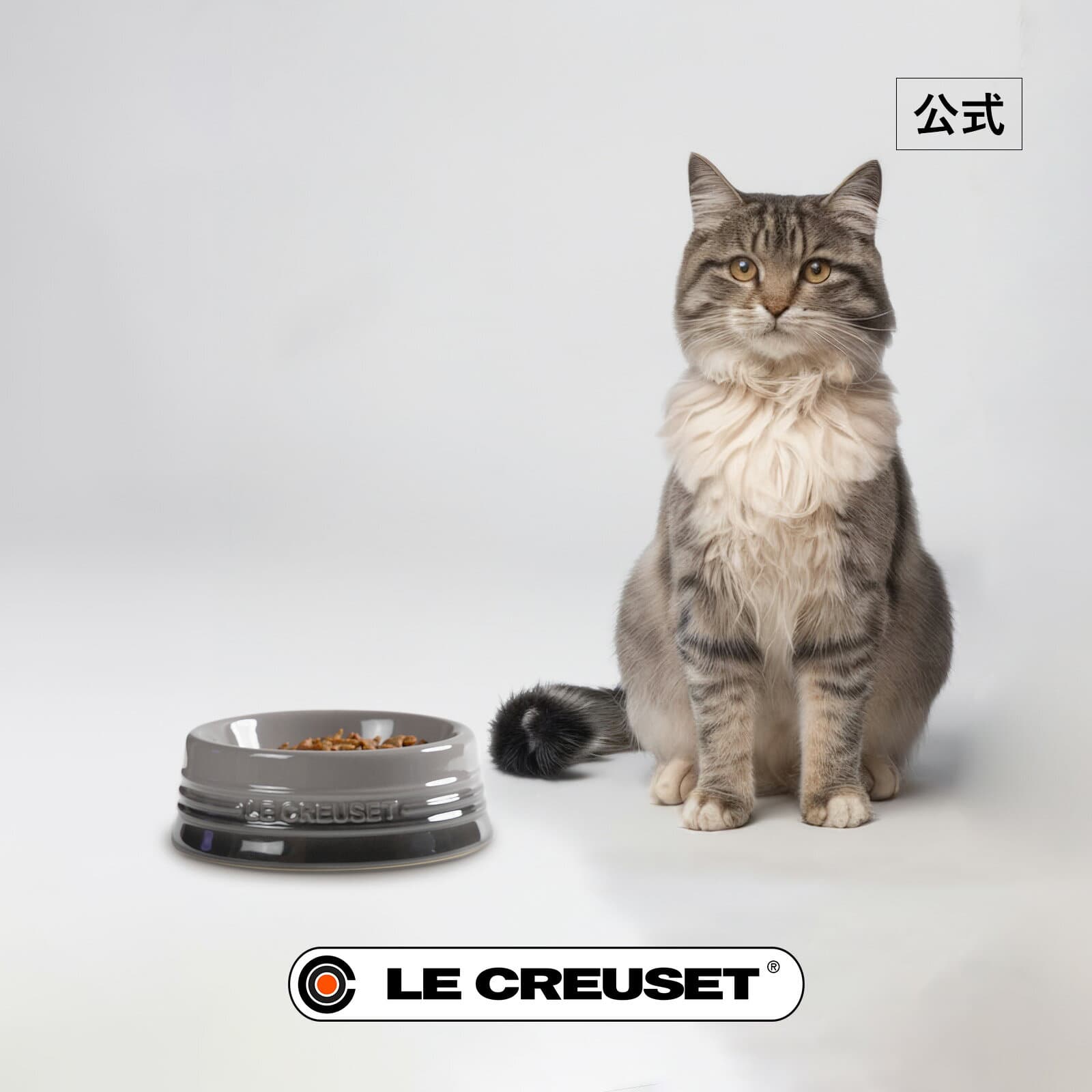 ル・クルーゼ 公式 ｜ ペットボール (S) ペット 食器 陶器 ペットフード フードボウル 水入れ 犬 猫 電子レンジ可 おしゃれ かわいい プレゼント ギフト 贈り物