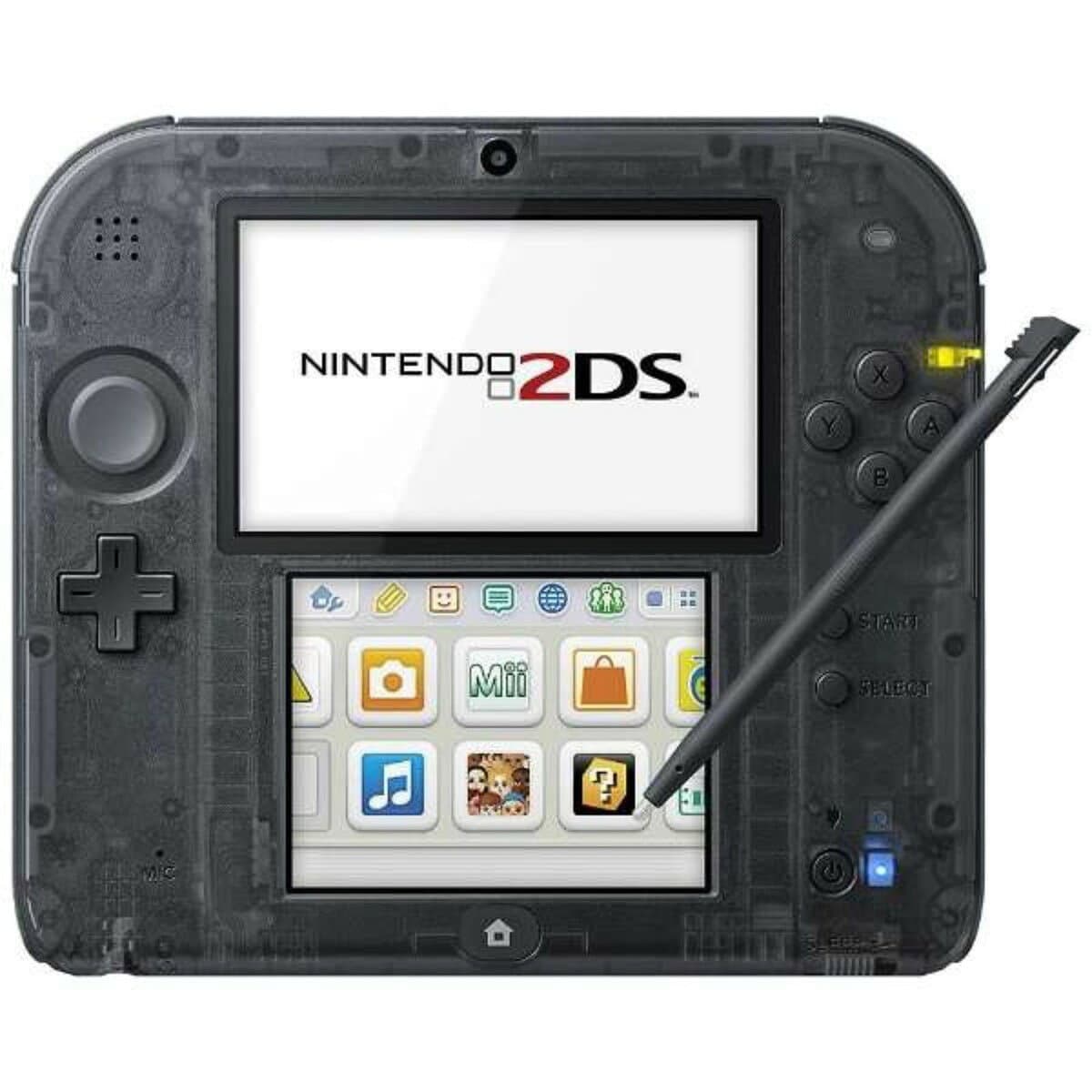 【中古】 整備済み品 Nintendo 任天堂 ニンテンドー2DS クリアブラック 本体 FTR-S-KCAA 徹底除菌清掃済 高品質 送料無料 翌日配送 SDカード付属 すぐに遊べる 3DSソフト対応 中古 携帯ゲーム機 にんてんどう 2DS 180日保証 thumbnail 2