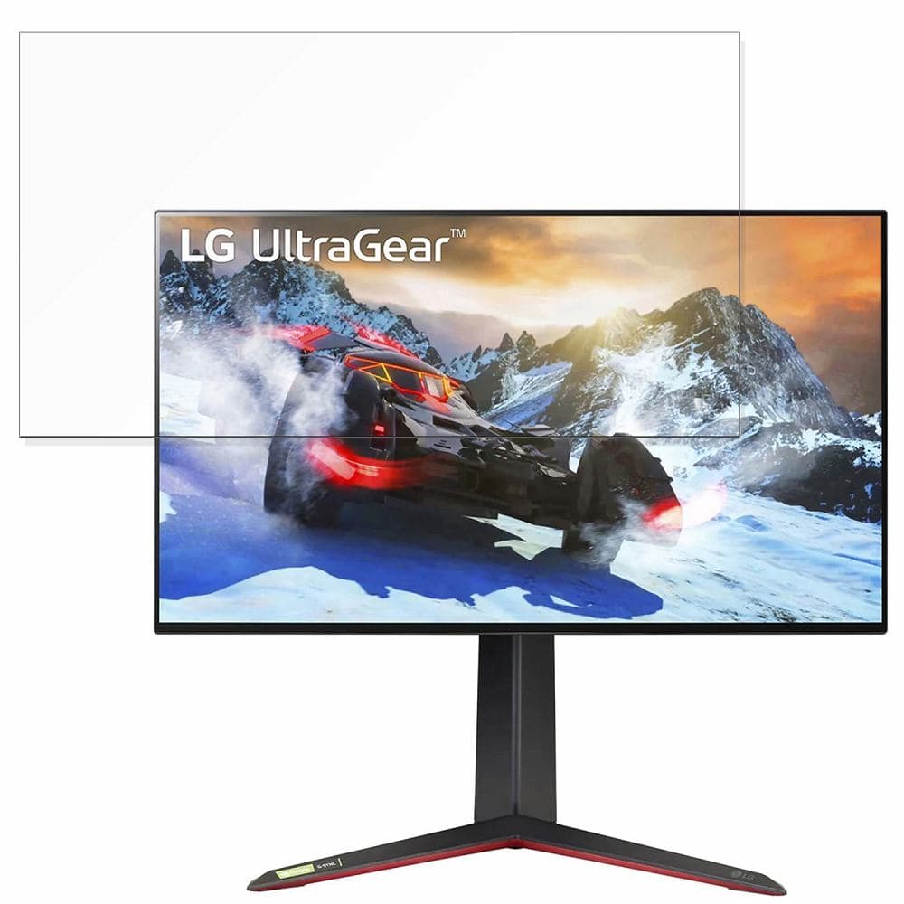 【お買い物マラソンポイント2倍】 LG UltraGear 27GP95R-B 向けの 27インチ 16:9 ブルーライトカット フィルム 液晶保護フィルム 【反射低減】