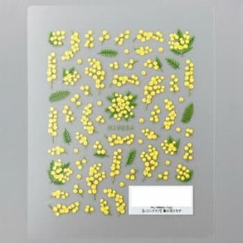 レジンクラブ レジンシール 春の花 ミモザ RC-MMS-102【送料無料】 メール便対応商品