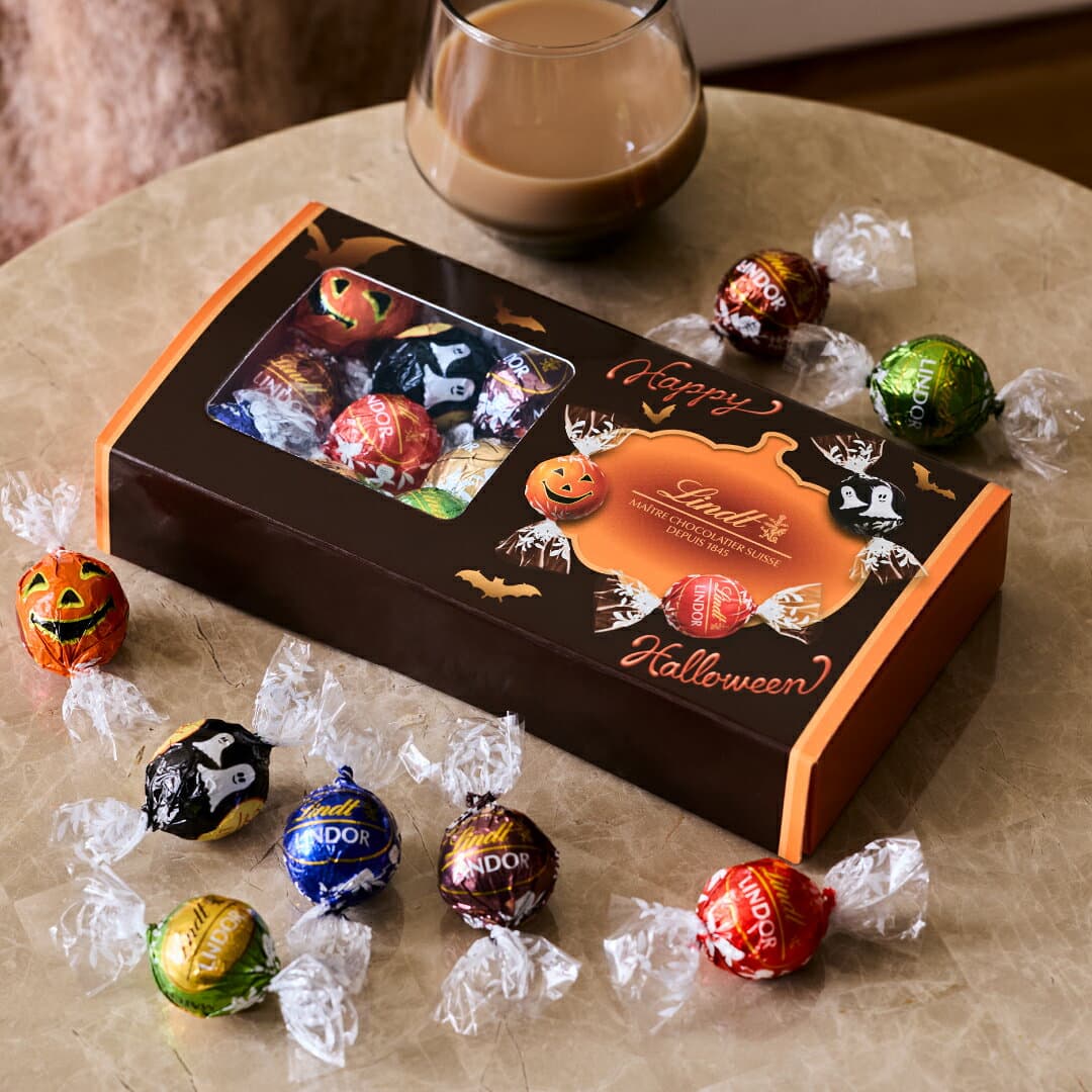 〔ソーシャルギフト対象〕【公式】 リンツ チョコレート リンドール テイスティングセット 16個入｜ハロウィン ギフト 可愛い スイーツ お菓子 おしゃれ 誕生日 手土産 お礼 お返し 家族 子供 装飾 個包装 ご褒美 自分へのご褒美 プチギフト【レビューキャンペーン対象】
