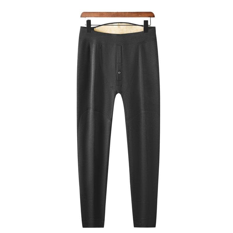 メンズ あったかインナー タイツ スパッツ 裏起毛 防寒 厚手 大きいサイズ 男性用 暖か インナー アクリル 無地 秋冬 黒