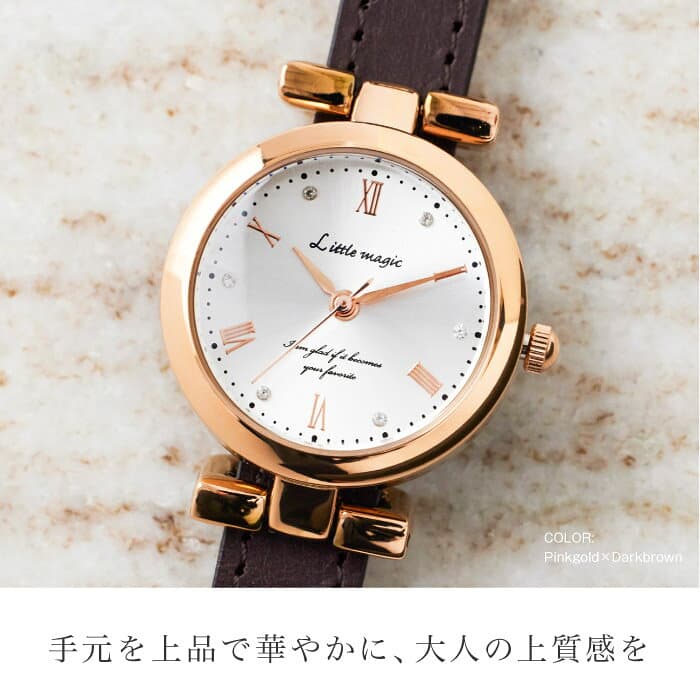 ＼10日までP5倍／【高評価レビュー4.65点】【大人の上質感】【本革】【送料無料】上品な輝き 革ベルト 腕時計 レディース 時計 軽量 防水 金属アレルギー 対応 コロントグリント【年齢を問わないデザイン】【11時まで日発送※土日曜祝日除く】 thumbnail 2