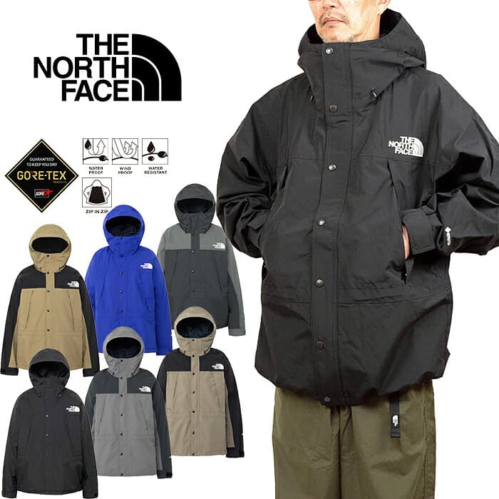 ザ・ノース・フェイス THE NORTH FACE NP62550 マウンテンライトジャケット MOUNTAIN LIGHT JACKET ゴアテックス マウンテンパーカー アウトドア シェル アウター メンズ レディース 撥水 防水 防風 耐久 6カラー 国内正規 2026AW 10～20%OFF セール