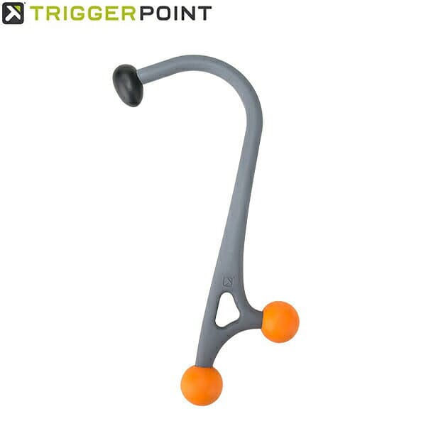 ＼店内、マラソンSALE開催中／ トリガーポイント Trigger point 筋膜 マッサージ アキュカーブケイン マッサージスティック ツボ押し HANDHELDS Acucurve Cane 04429 グレー／オレンジ 筋膜リリース Triggerpoint あす楽