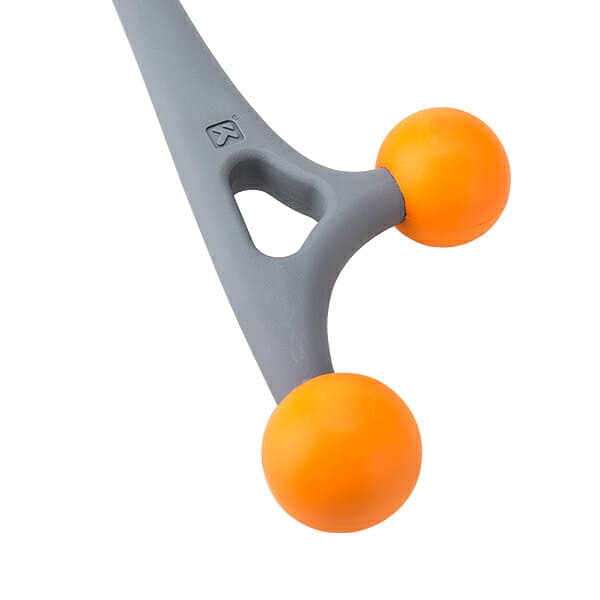 ＼店内、マラソンSALE開催中／ トリガーポイント Trigger point 筋膜 マッサージ アキュカーブケイン マッサージスティック ツボ押し HANDHELDS Acucurve Cane 04429 グレー／オレンジ 筋膜リリース Triggerpoint あす楽 thumbnail 3