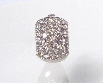 鑑別書付【完全無色透明Fカラー】Pt900 K18YG/PG/WG 【2.0ct】ダイヤモンドパヴェ フープピアス[SIクラス F〜Dカラー 無色透明 GOOD〜VERYGOOD] ハートアンドキューピット 2カラットパヴェ 記念日 母の日 ギフト 【送料無料】 thumbnail 3