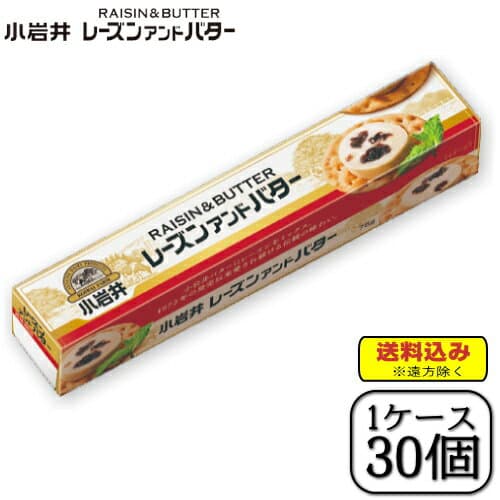小岩井レーズンバター 75g×【30個セット（1ケース）】（送料込※遠方除く）