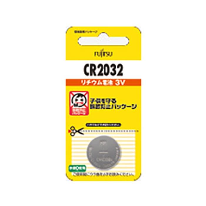 《新品アクセサリー》 FUJITSU (フジツウ) リチウムコイン電池 CR2032C(B)N 【KK9N0D18P】