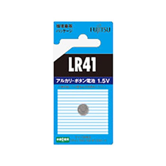 《新品アクセサリー》 FUJITSU (フジツウ) アルカリボタン電池 LR41C(B)N 【KK9N0D18P】