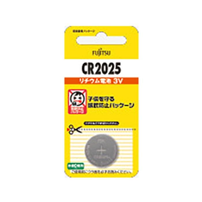 《新品アクセサリー》 FUJITSU (フジツウ) リチウムコイン電池 CR2025C(B)N 【KK9N0D18P】