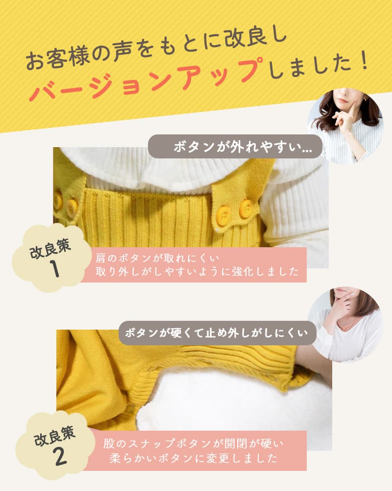 【10/8限定 最大15%OFFクーポン】 ベビー オーバーオール 秋冬 サロペット 男の子 冬 女の子 ニット カバーオール カバーオールベビー 防寒 着 ベビー服 新生児 赤ちゃん 防寒着 オールインワン 股下スナップ 赤 冬用 60 70 80 90 かわいい おしゃれ thumbnail 3