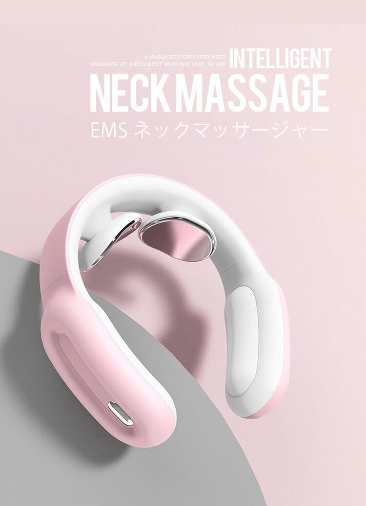 PGG ネックマッサージャー ヒートネック EMS コードレス【リモコン 軽量 ミニ 首 肩 温熱 低周波パルス搭載 健康 グッズ モデル プレゼント ギフト】 thumbnail 2