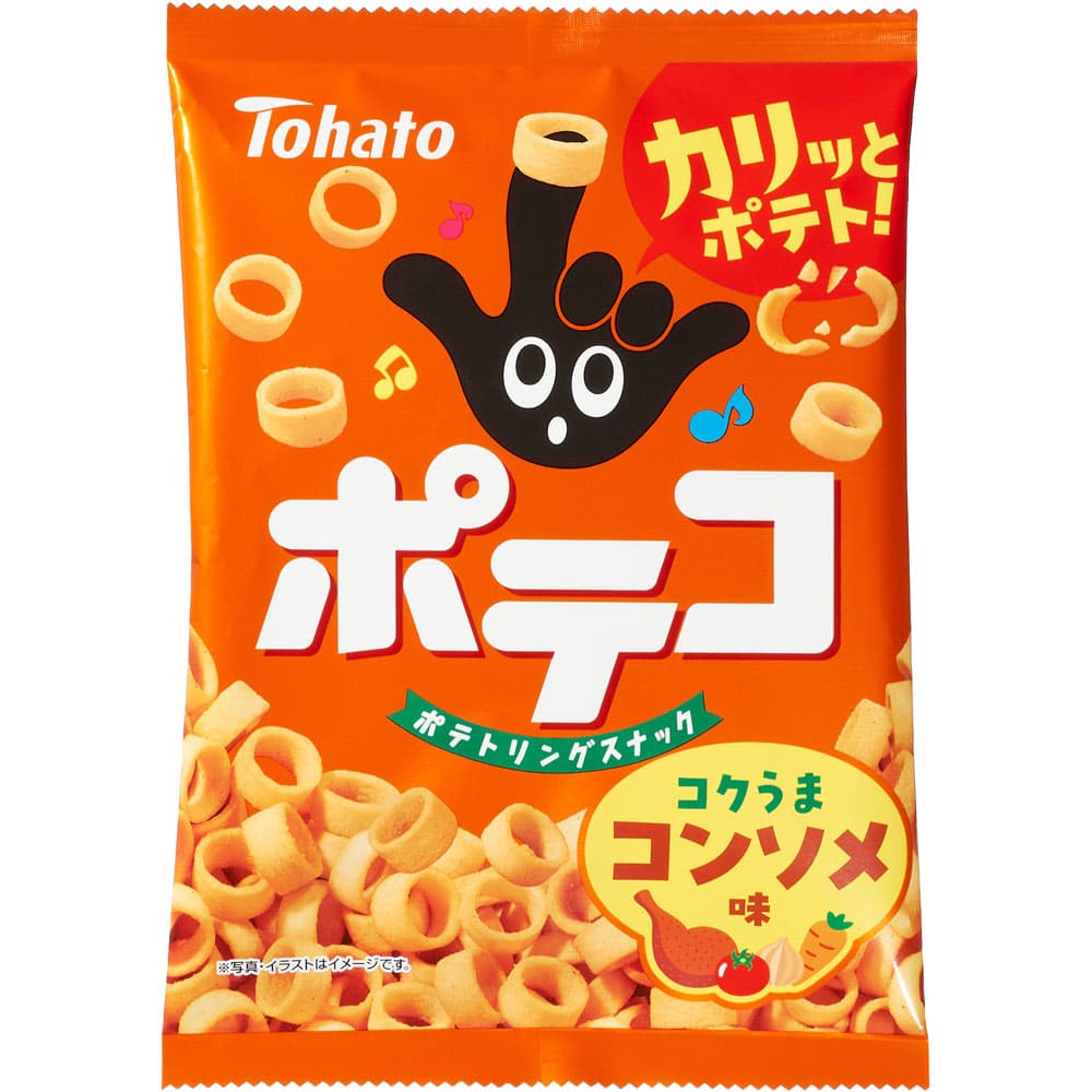 東ハト ポテコ コンソメ味 60g
