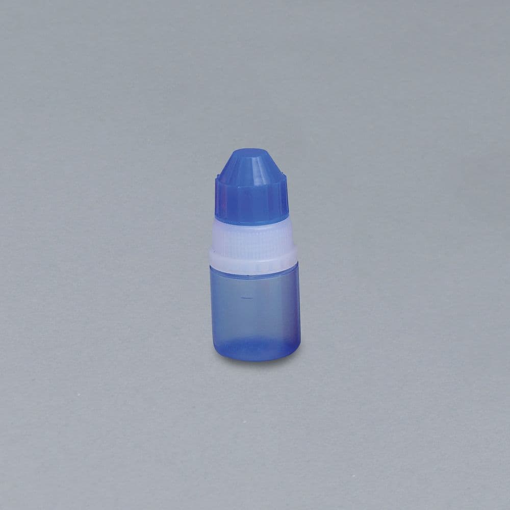 点滴容器ストッパー1号（滅菌済） 本体：コバルト キャップ：紺 5CC（25ホンX10フクロイリ） 1箱 エムアイケミカル 08-3040-0415