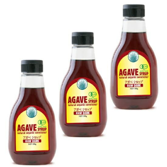 シロップ【有機アガベシロップローダーク330g ×3】アルマテラのブルーアガベシロップは日本での有機JAS認証をはじめアメリカ、EUなどでも有機認証を取得しています。畑から原料の加工、ボトル充填まで全て有機認証を取得しており徹底した品質管理を行っております。