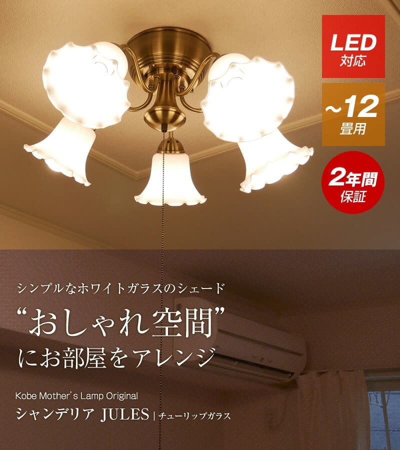 【洋風シャンデリアのインテリア】シャンデリア 天井照明 照明器具 モダン フラワーシェード ヨーロッパ照明 led アンティーク ガラス 洋風 シンプル 照明 LED対応 エレガント 姫照明 リビング ダイニング 6畳 8畳 10畳 12畳 おしゃれ 洋室 和室 フラワー 居間用 直付け thumbnail 2