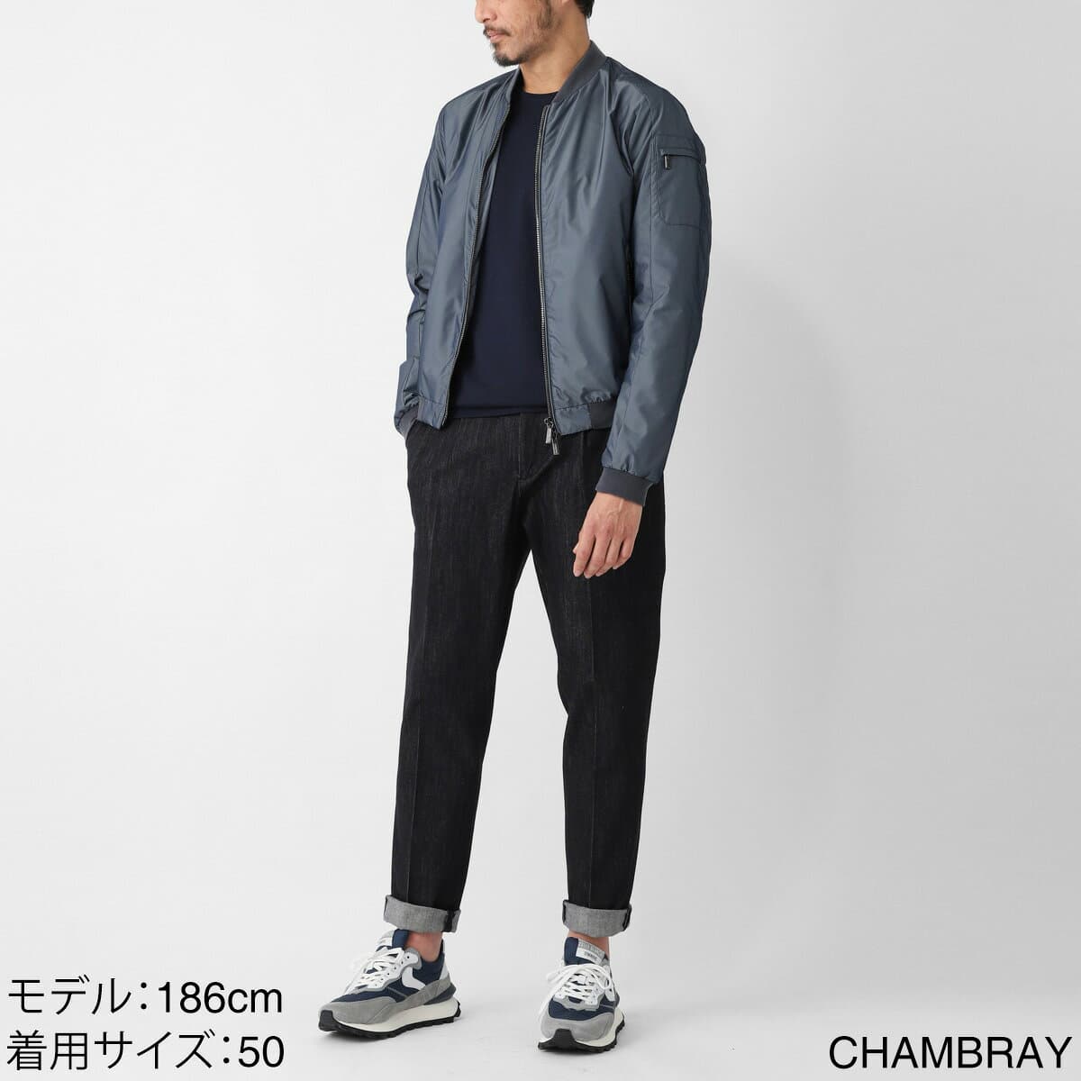 ムーレー MOORER ボンバージャケット メンズ 大きいサイズあり corelli wk nero CORELLI-WK1 コレッリ【返品送料無料】 thumbnail 2