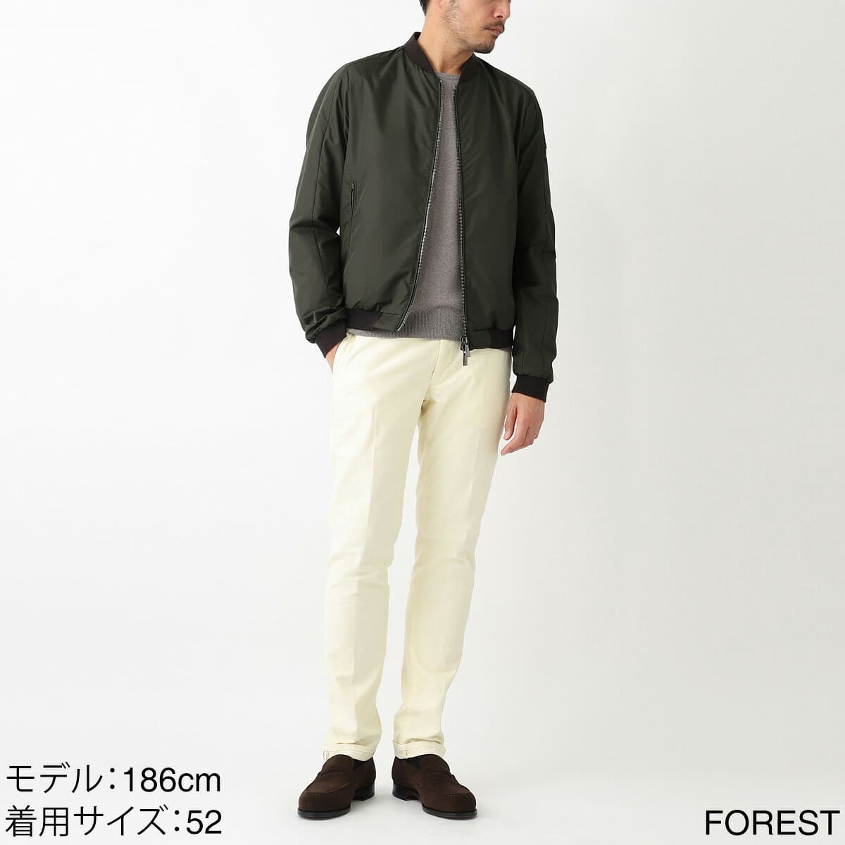 ムーレー MOORER ボンバージャケット メンズ 大きいサイズあり corelli wk nero CORELLI-WK1 コレッリ【返品送料無料】 thumbnail 3