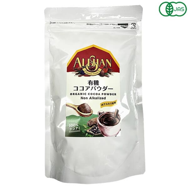 アリサン 有機ココアパウダー（非アルカリ処理） 150g スイス産 オーガニック 製菓材料