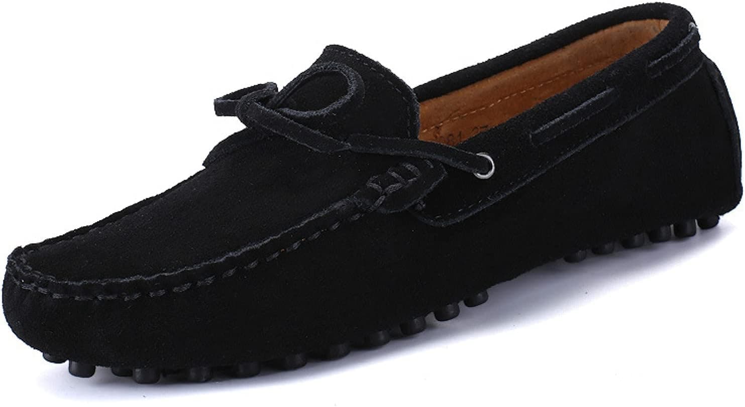 デッキシュー クラシック スリッポン 春夏 カジュアル シューズ 大きいサイズ メンズ スエード ローファー スリッポン モカシン