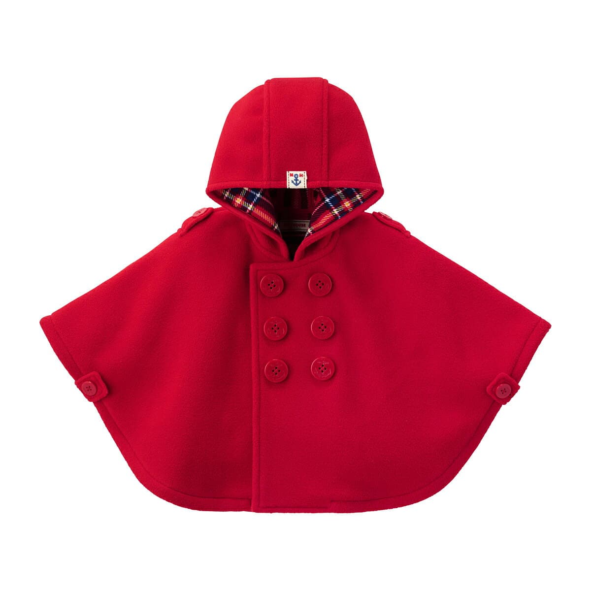 【ミキハウス公式ショップ】ミキハウス mikihouse ベビーマント〈フリー（70cm-90cm）〉 ベビー服 キッズ ベビー こども プレゼント ギフト 出産祝い 贈り物 フォーマル 子供服 女の子 男の子 thumbnail 3