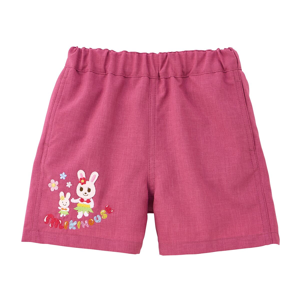【アウトレット】【ミキハウス公式ショップ】ミキハウス mikihouse 5分丈パンツ＜80cm・90cm・100cm・110cm・120cm・130cm＞ ベビー服 キッズ 子供服 こども 男の子 女の子 ボトムス ズボン 半ズボン ハーフパンツ 接触冷感 吸汗速乾 thumbnail 3