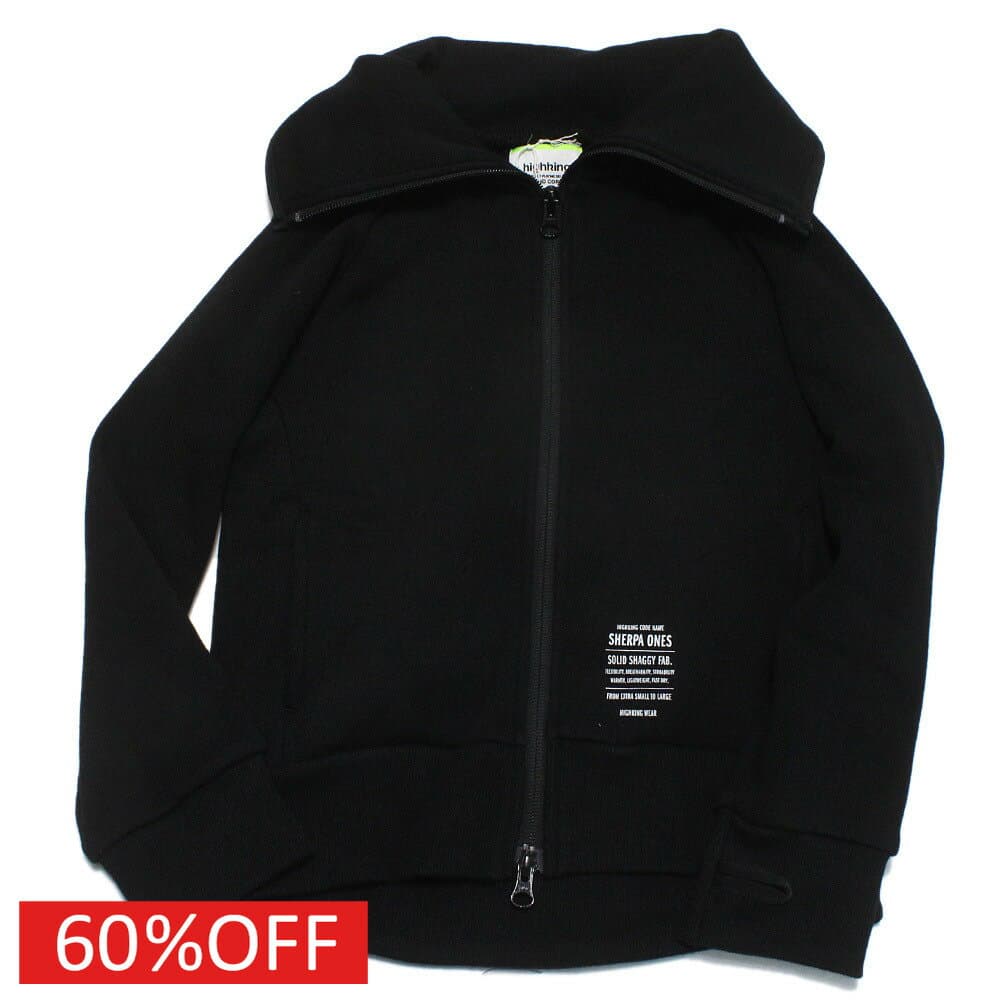 【ハイキング /highking/子供服/ジュニア/男の子/】 セール 【60%OFF】 minnesota ジャケット ブラック