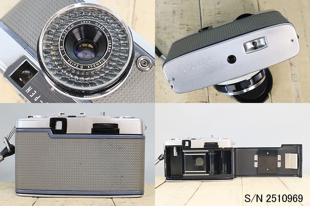 【整備済】【保証付 】　オリンパス　OLYMPUS PEN EES-2　S/N 2510969（ケース・フイルム付セット）　フィルムカメラ　フイルムカメラ　【中古】 thumbnail 3
