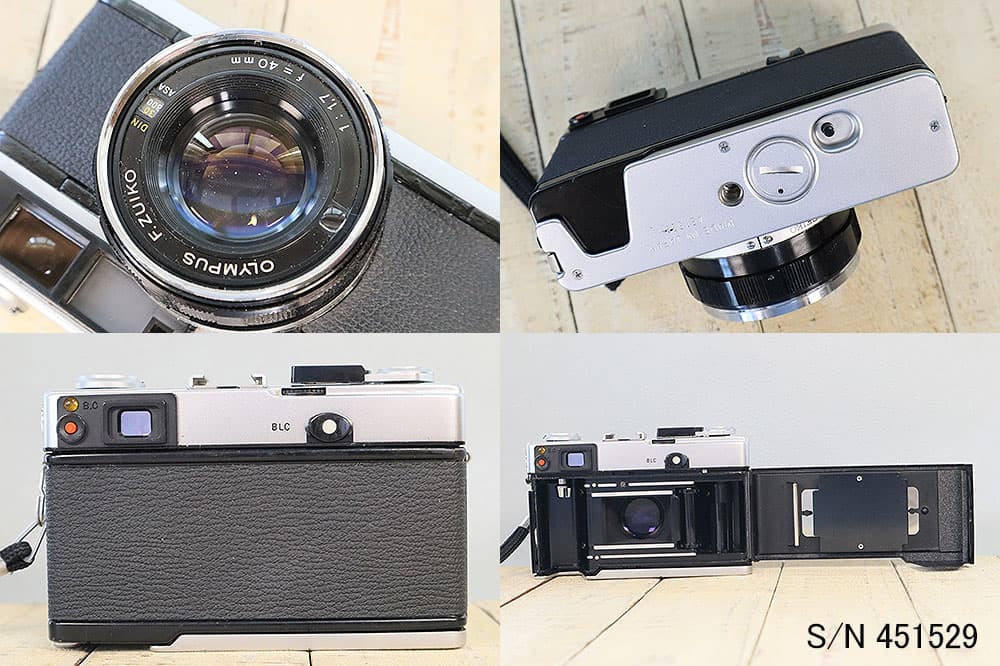 【整備済】【保証付 】　オリンパス　OLYMPUS 35 DC　S/N 451529（ケース・フイルム付セット）　フィルムカメラ　フイルムカメラ　【中古】 thumbnail 3