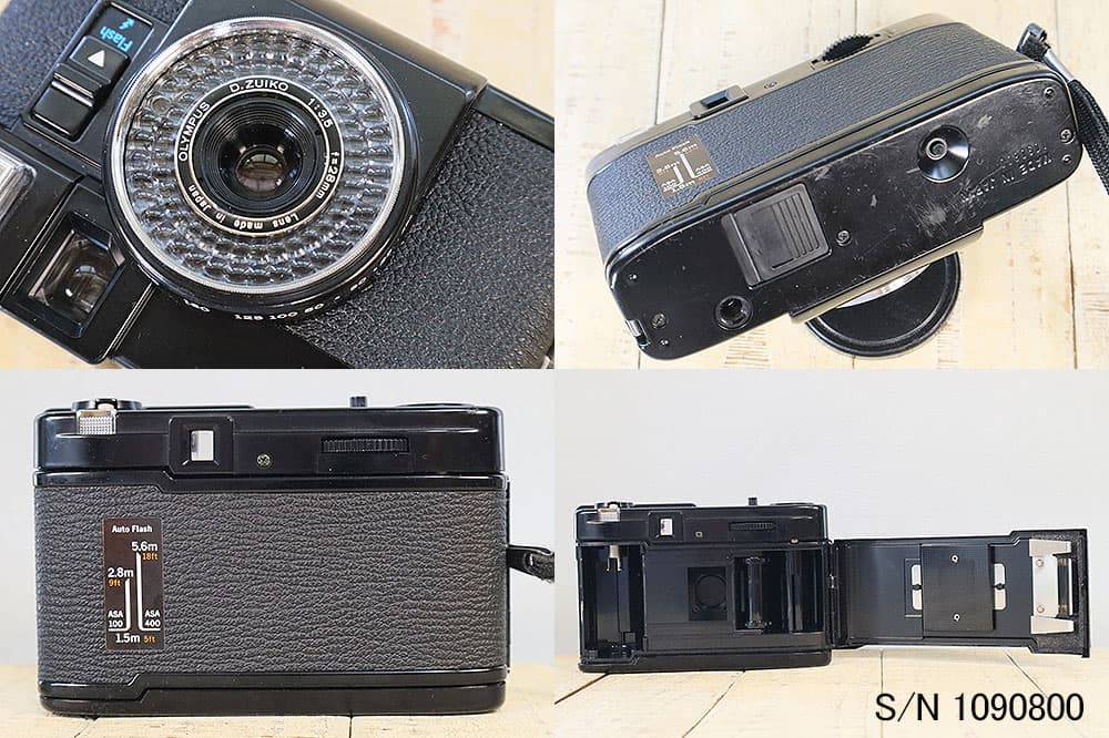 【整備済】【保証付 】　オリンパス　OLYMPUS PEN EF　S/N 1090800（ケース・フイルム付セット）　フィルムカメラ　フイルムカメラ　【中古】 thumbnail 3