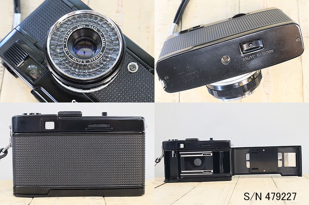 【整備済】【保証付 】　オリンパス　OLYMPUS TRIP 35　ブラック　S/N 479227（ケース・フイルム付セット）　フィルムカメラ　フイルムカメラ　【中古】 thumbnail 3