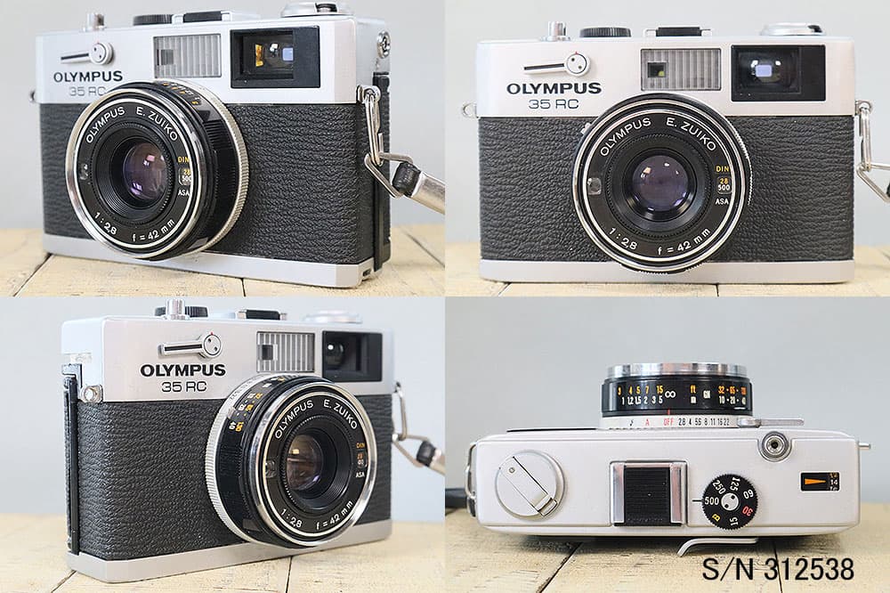 【整備済】【保証付 】　オリンパス　OLYMPUS 35 RC　S/N 312538（ケース・フイルム付セット）　フィルムカメラ　フイルムカメラ　【中古】 thumbnail 2