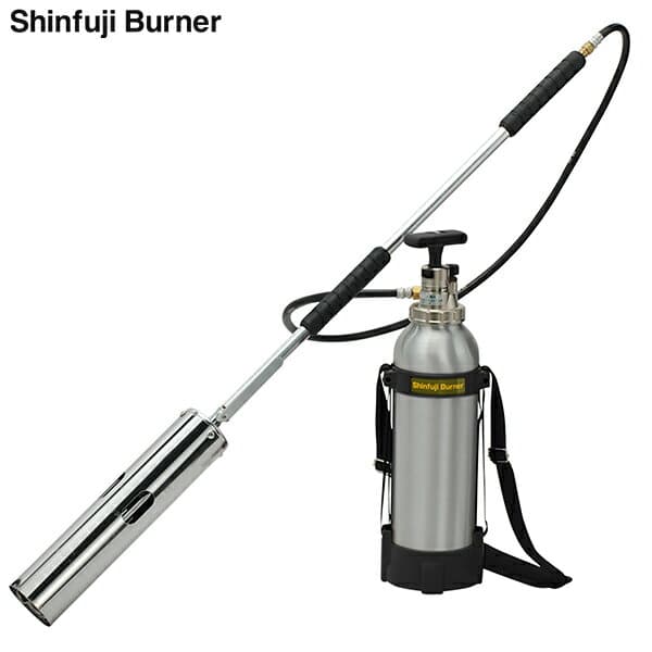 新富士 草焼バーナーPro 灯油式 タンク分離型 KB-300BK ブラック (限定カラー) [タンク式 草焼きバーナー オンラインストア限定]