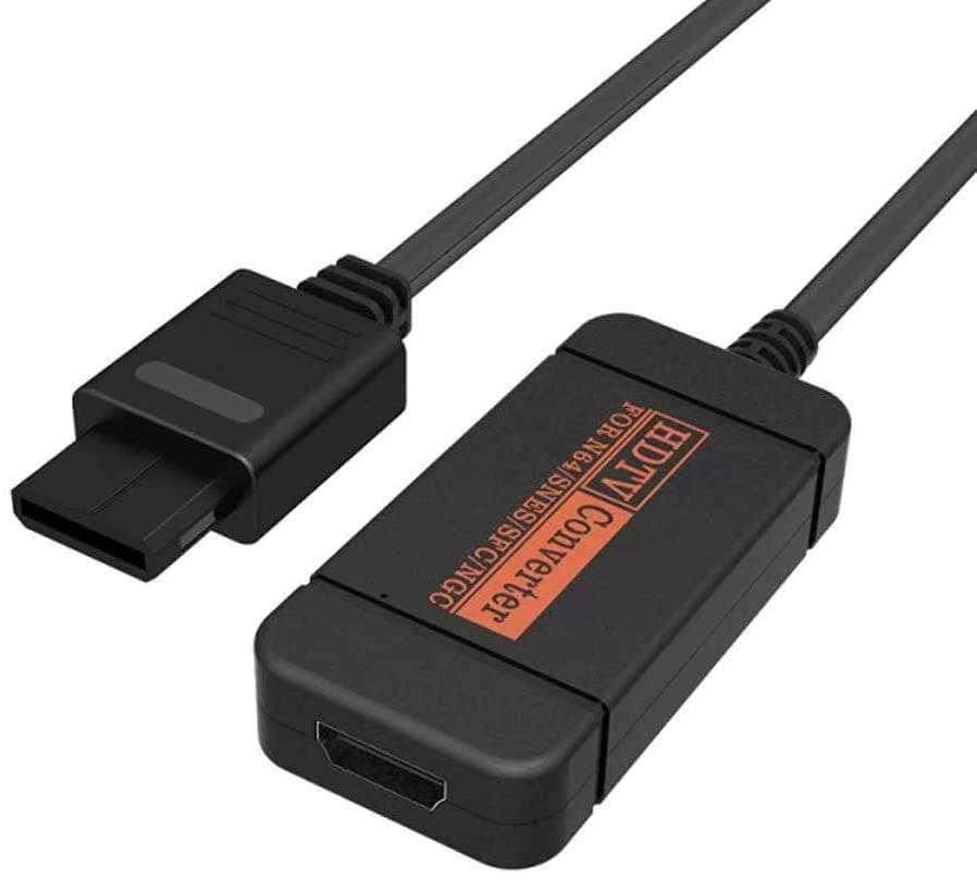 ニンテンドー64 HDMI 変換 アダプター N64 ゲームキューブ GC スーパーファミコン SFC ゲーム機 コンバーター HDMIケーブル付き 接続 720P 高画質 出力 レトロゲーム スーファミ 任天堂64 液晶テレビ モニター プロジェクター ビデオ変換 アダプタ 周辺機器 送料無料 thumbnail 3