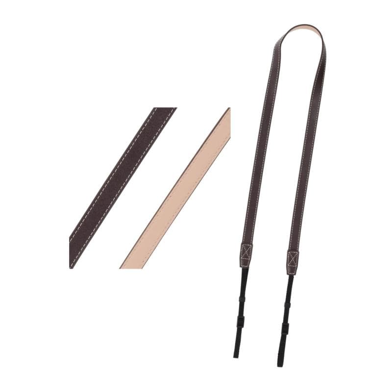 エツミ カメラストラップ ミラーレス/一眼レフ用 ストラップ ハーモナイズ 2 本革