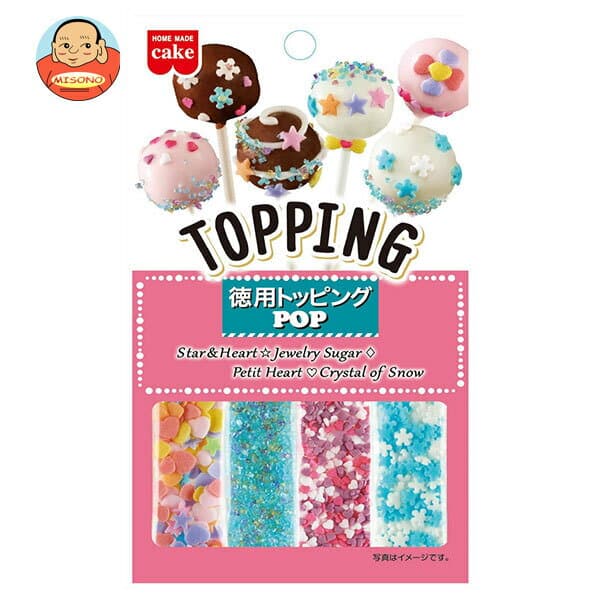 共立食品 徳用 トッピング ポップ 13g×5袋入｜ 送料無料 菓子材料 製菓材料 砂糖 トッピング