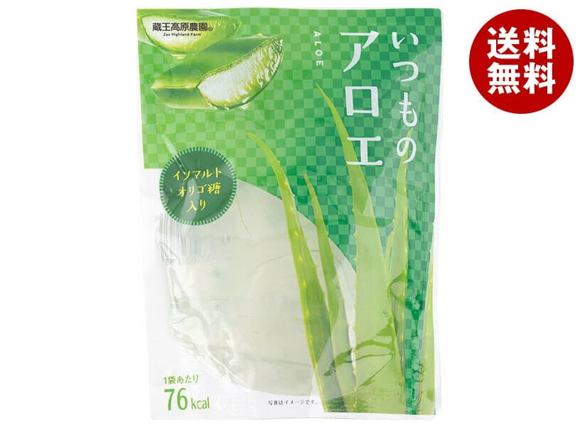 和歌山産業 蔵王高原農園 いつものアロエ 120g×10袋入×(2ケース)｜ 送料無料 お菓子 おやつ 菓子材料 袋