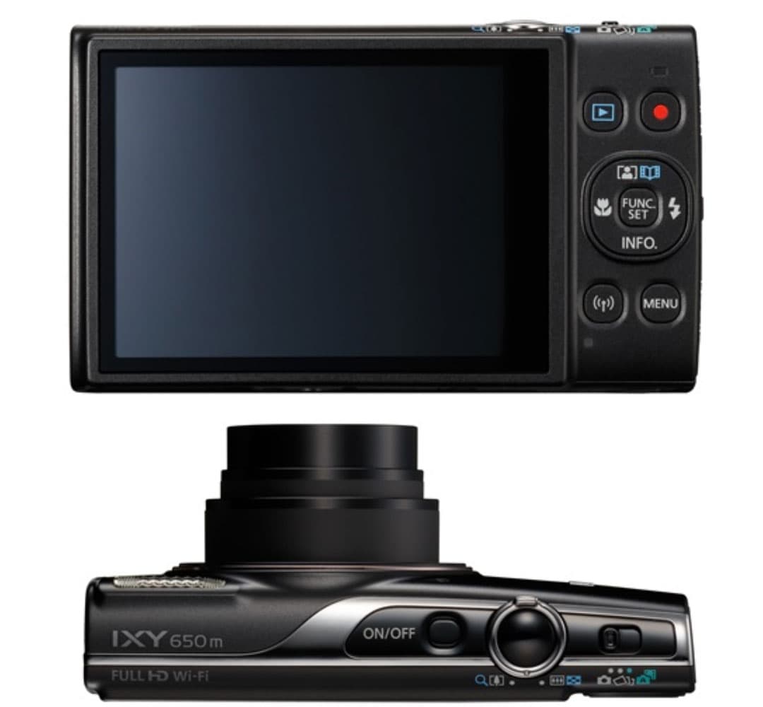 [3年保険付特価] Canon IXY650m ブラック／シルバー USB-Cインターフェース版 広角25mm相当〜光学12倍ズームレンズ搭載2020万画素コンパクトデジタルカメラ thumbnail 2