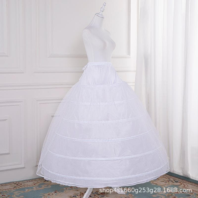 インナースカート ウェディングドレス用 調整可能 ボーン付き ふんわり ペチコート 結婚式 パーティー ダンス 演出 ハーフスカート 内側 ボリューム チュール 女性用 フォーマル 軽量 伸縮性